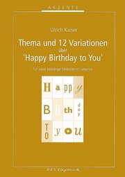 12 Variationen über 'Happy Birthday to You'