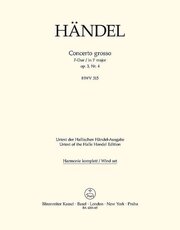 Concerto grosso F-Dur op. 3/4 HWV 315