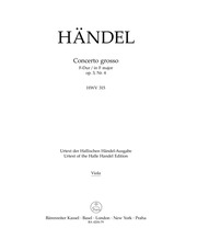 Concerto grosso F-Dur op. 3/4 HWV 315