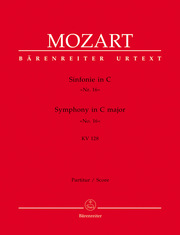 Sinfonie Nr. 16 C-Dur KV 128