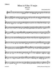 Missa F-Dur BWV 233 'Lutherische Messe 1'
