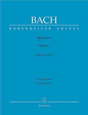 Motetten BWV 225-230 - Cover