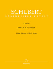 Lieder 9 - Hohe Stimme - Cover
