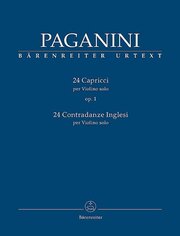 24 Capricci op. 1/24 Contradanze Inglesi für Violine solo