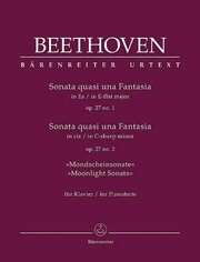 Sonata quasi una Fantasia für Klavier Es-Dur op. 27/1