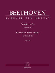 Sonate für Klavier As-Dur op. 110