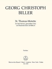St. Thomas-Motette für Solo-Bariton, gemischten Chor und Bassinstrument ab libitum