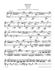 Bagatelle für Klavier a-Moll WoO 59 'Für Elise' - Illustrationen 1