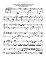 Bagatelle für Klavier a-Moll WoO 59 'Für Elise' - Illustrationen 2