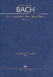 Du Friedefürst, Herr Jesu Christ (Klavierauszug)