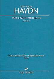 Missa Sancti Hieronymi (Klavierauszug)