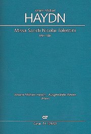 Missa Sancti Nicolai Tolentini (Klavierauszug)