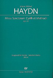 Missa Sancti Cyrilli et Methodii (Klavierauszug)