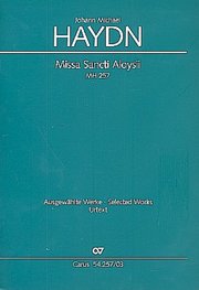 Missa Sancti Aloysii (Klavierauszug)