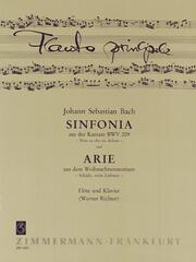 Sinfonia aus der Kantate BWV 209