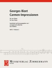 Carmen-Impressionen - Cover