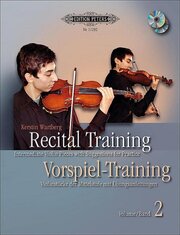 Recital Training/Vorspieltraining 2