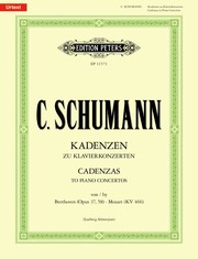 Kadenzen zu Klavierkonzerten -von Beethoven (Opus 37, Opus-