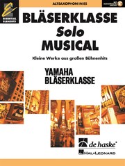 BläserKlasse Solo Musical - Altsaxophon in Es - Cover