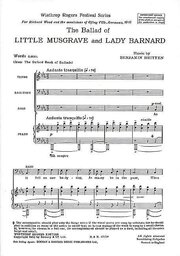 The Ballad of Little Musgrave and Lady Barnard