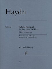 Joseph Haydn - Klavierkonzert (Cembalo) D-dur Hob. XVIII:11 - Cover