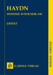 Joseph Haydn - Sinfonie B-dur Hob. I:98 (Londoner Sinfonie) - Cover