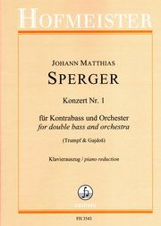 Konzert Nr. 1 für Kontrabass und Orchester