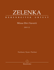 Missa Divi Xaverii ZWV 12 für Solisten, gemischten Chor und Orchester - Cover