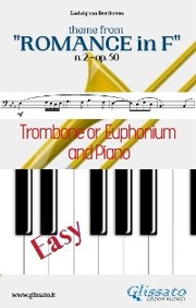 Theme from 'Romance in F' Easy Trombone/Euphonium & Piano