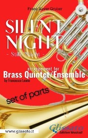 Silent Night - Brass Quintet/Ensemble (11 parts)