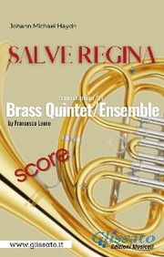 Salve Regina - Brass Quintet (score)