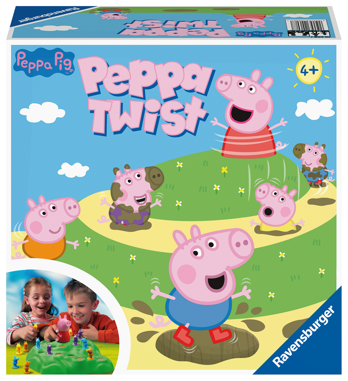 Ravensburger 20608 - Kinder 2 Pig, Peppa bis 4 Lotti Jahren ab Albverein Peppa Serienhelden 4 Spiele-Klassiker | Karotti, aus Schwäbischer Pig den mit für