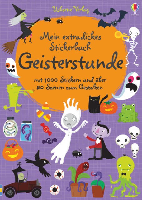 Mein extradickes Stickerbuch: Geisterstunde (kartoniertes Buch)
