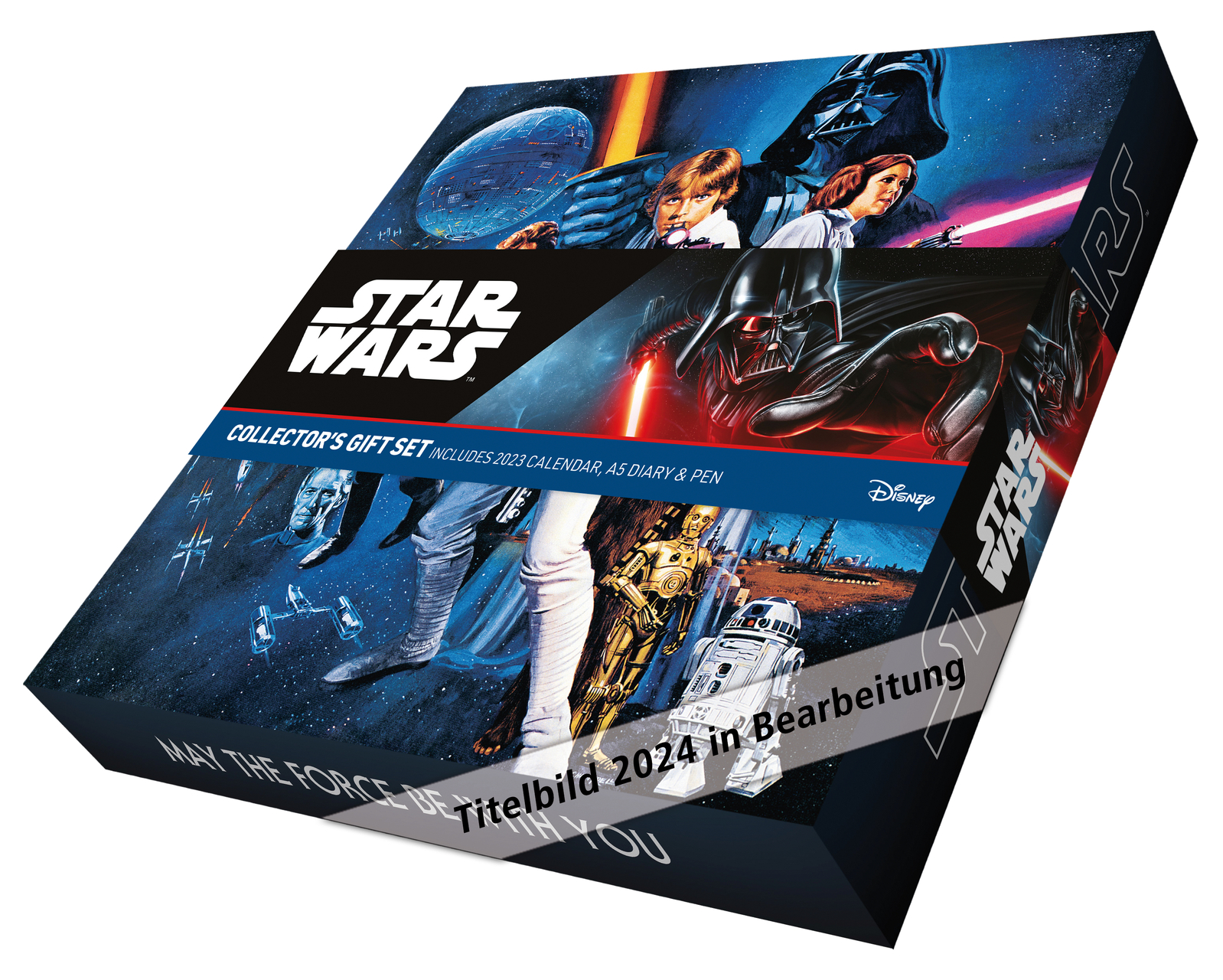 Star Wars 2024 Premium Geschenkbox Presse & Buch im Bahnhof