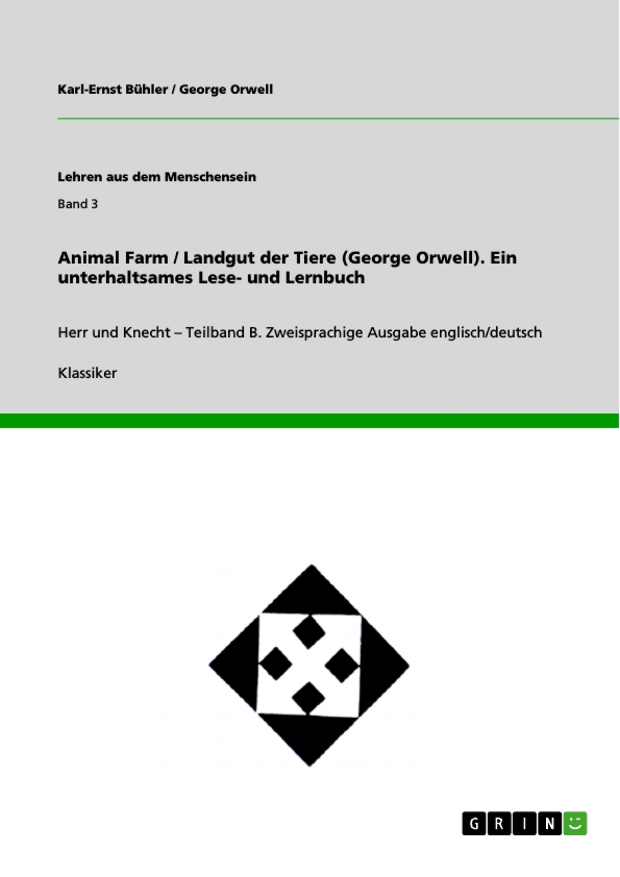 Animal Farm / Landgut der Tiere (George Orwell). Ein unterhaltsames Lese-  und Lernbuch (E-Book, PDF) | Schönstatt-Verlag