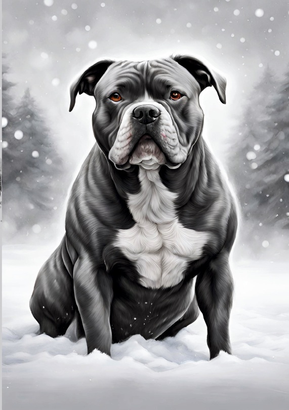 Hund Notizbuch Winterzeit Weihnachten Rottweiler mit 55 lustigen