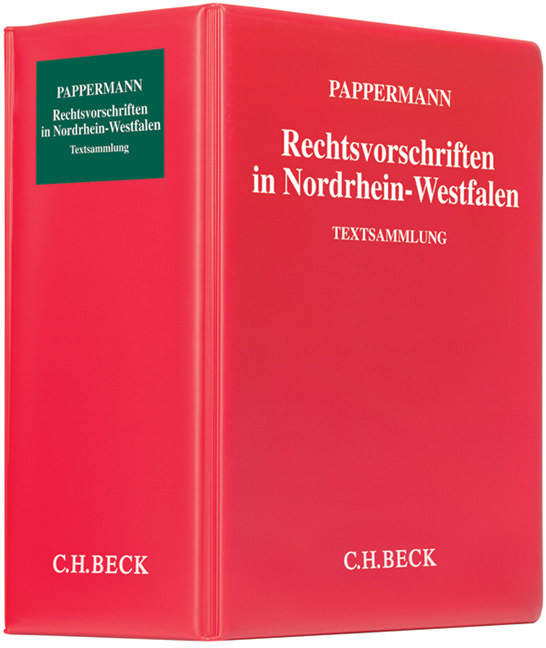 Deutsche Gesetze - Premium-Ordner 100 mm in Lederoptik mit integrierter  Buchstütze von Mathias Habersack (Ringbuch)
