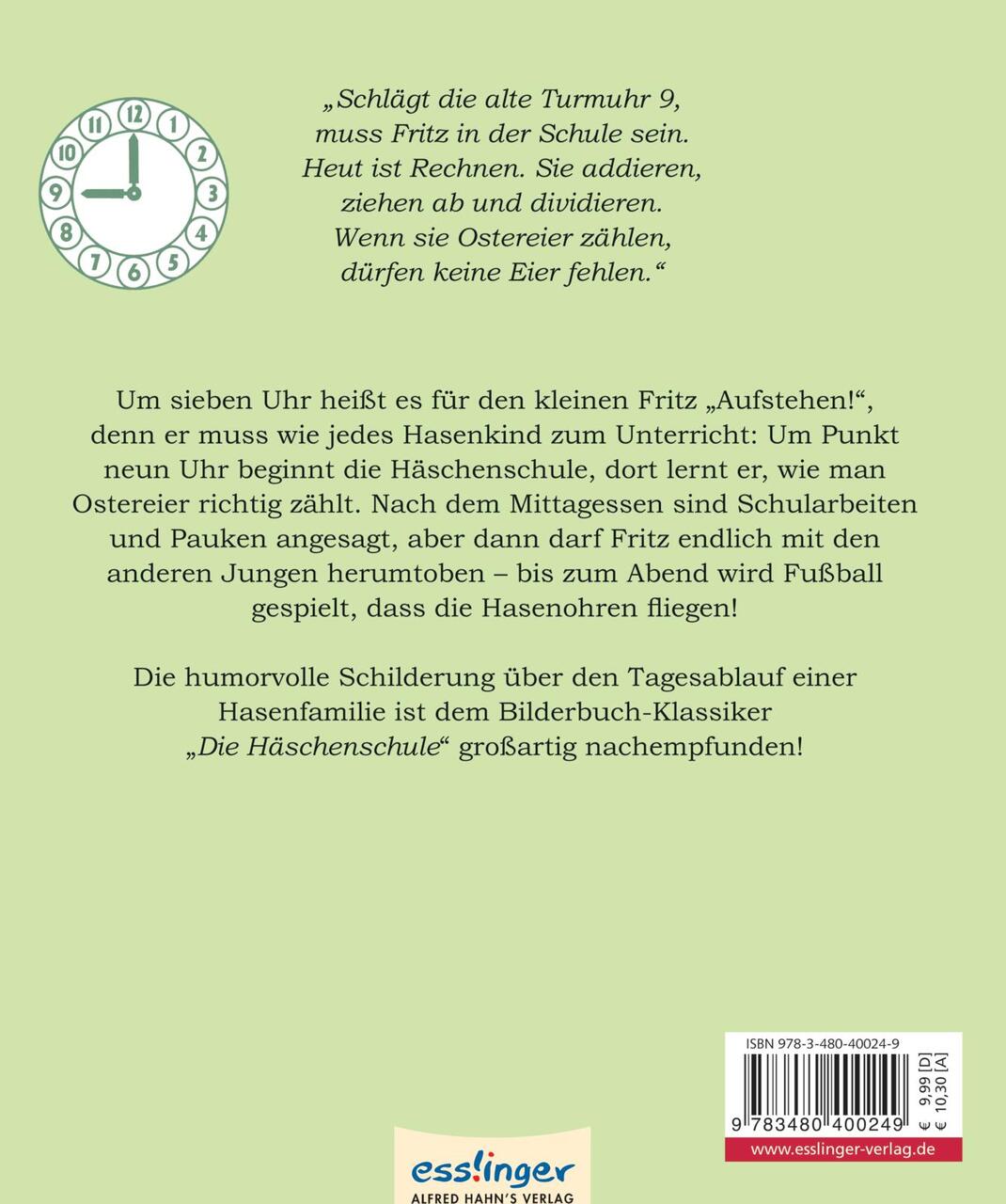 Die neue Häschenschule' von 'Anke Engelke' - Buch - '978-3-480