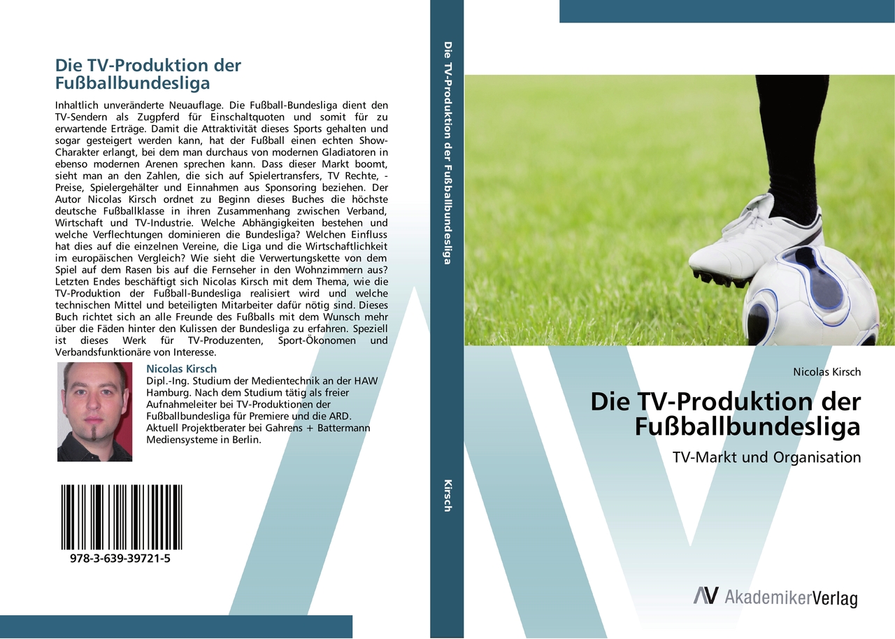 Die TV-Produktion der Fußballbundesliga (kartoniertes Buch) Buchhandlung Pörksen