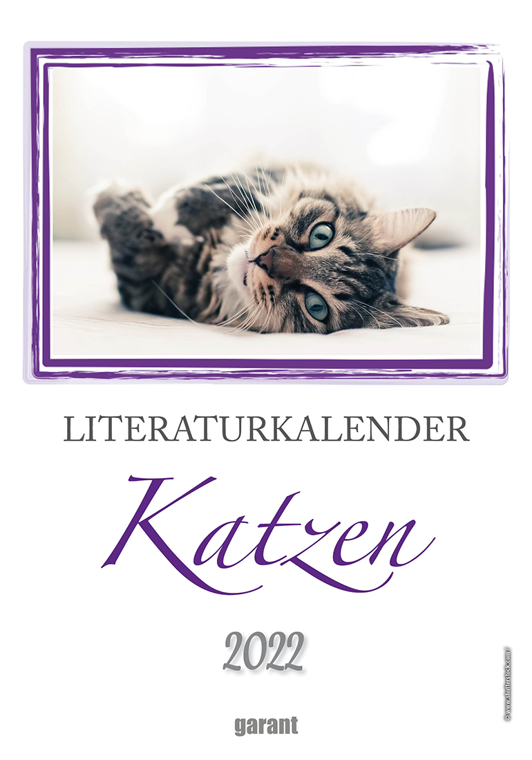 Literaturkalender　(Spiralbindung)　Katzen　2022　herr　holgersson