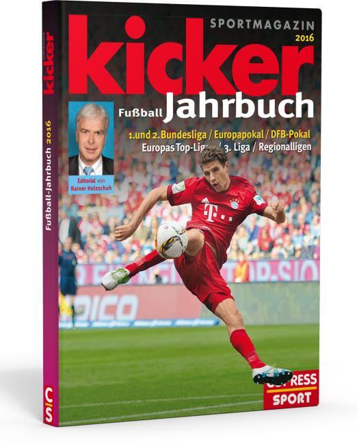 Kicker Fußball-Jahrbuch 2016 von Kicker Sportmagazin (gebundenes Buch) Buchhandlung Stephanus