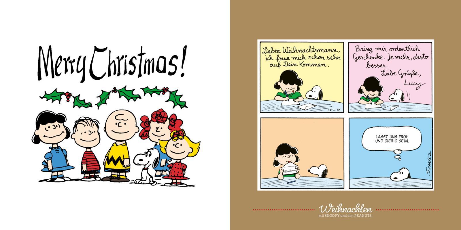 Frohe Weihnachten mit Snoopy und den Peanuts von Charles M/Wieland Schulz  (gebundenes Buch)