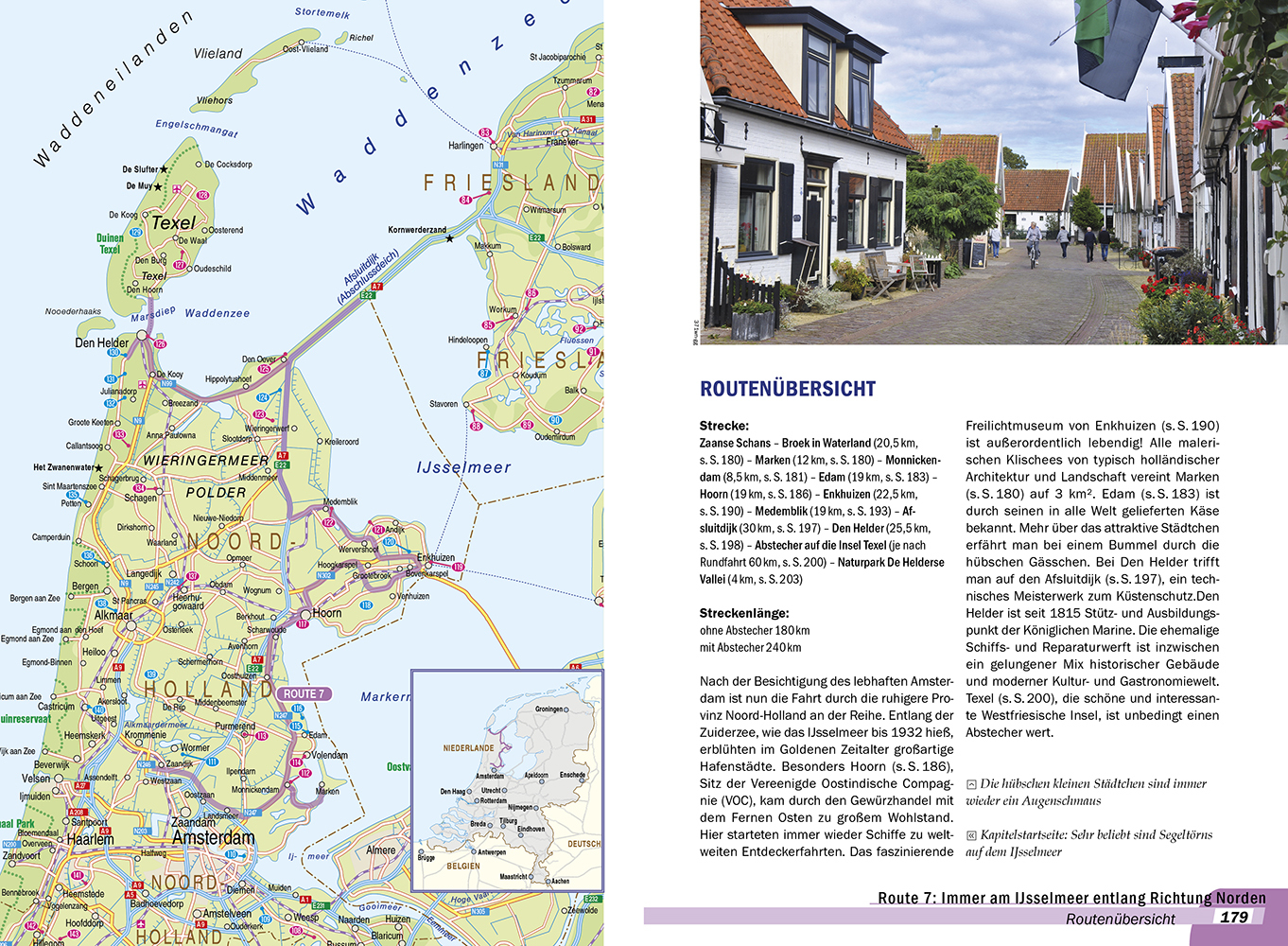 Die schönsten Routen durch die Niederlande (kartoniertes Buch