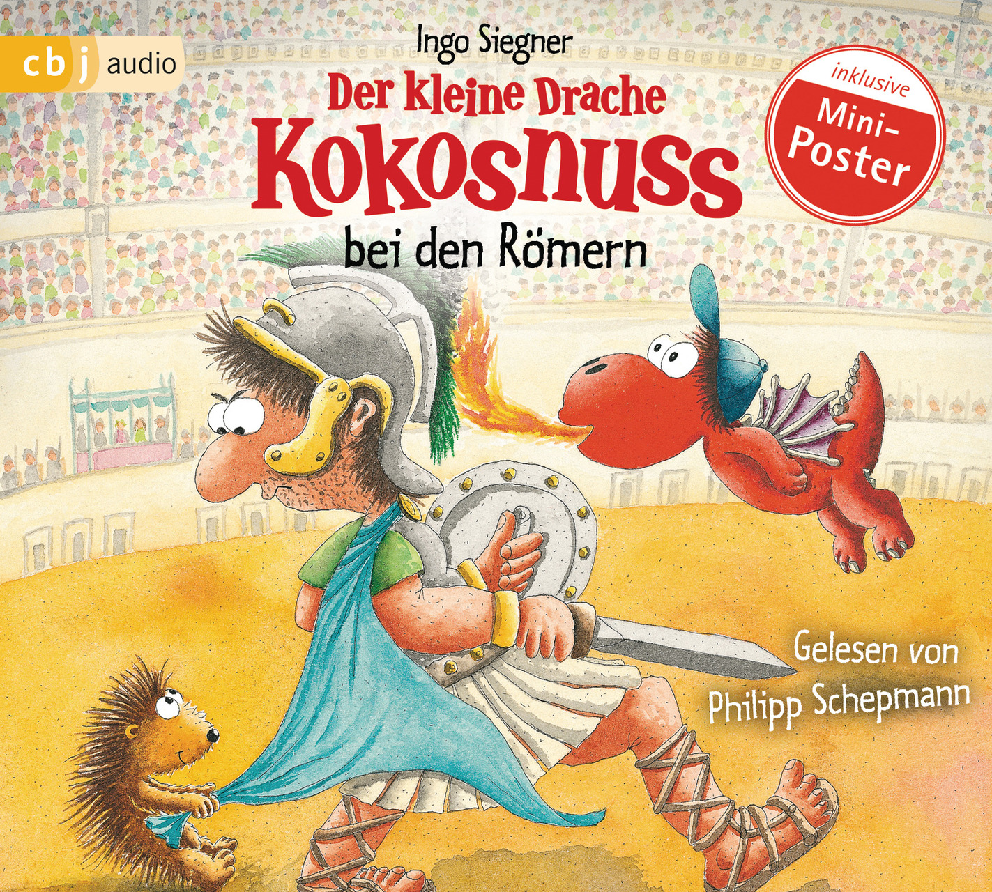 Der kleine Drache Kokosnuss bei den Römern von Ingo Siegner (Jewelcase (für  CD/CD-ROM/DVD))