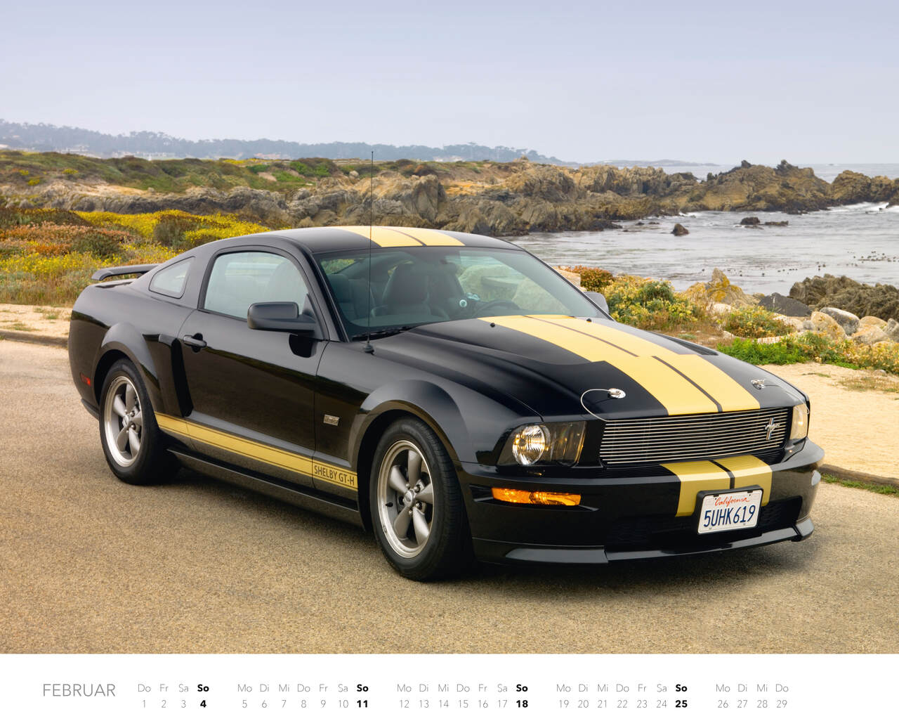 Ford Mustang Kalender 2024 (Spiralbindung) Stadtbuchhandlung
