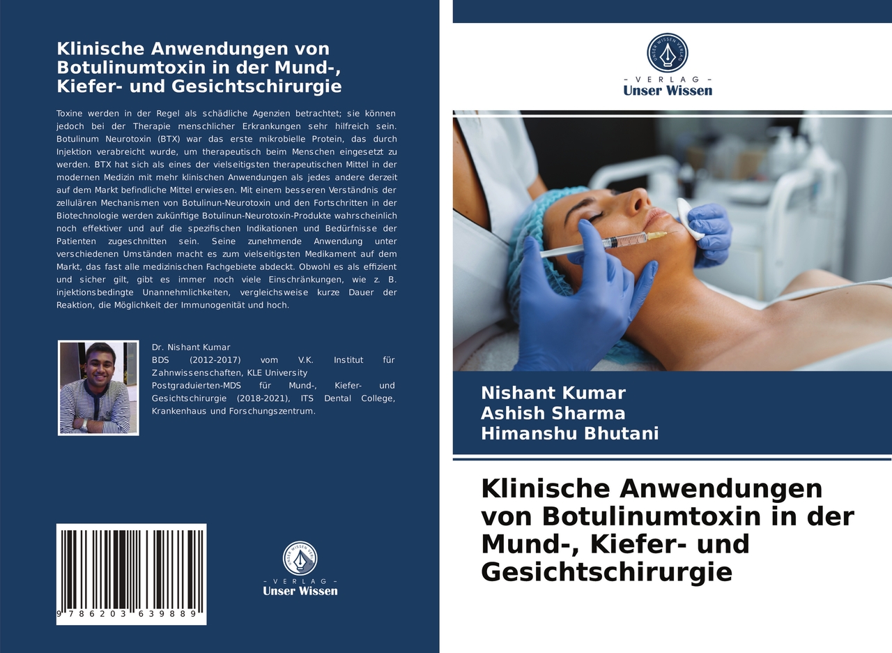 Klinische　Nishant/Sharma　von　von　(kartoniertes　Buchhandlung　Anwendungen　Gesichtschirurgie　in　Mund-,　der　Buch)　Kiefer-　Kumar　und　Botulinumtoxin　Ulenhus